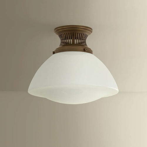 Bruceville Flush Mount Bronze Small
