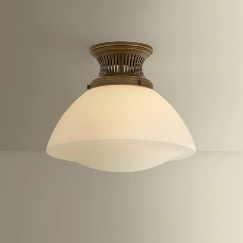 Bruceville Flush Mount Bronze Small