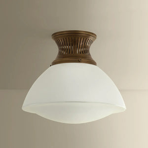 Bruceville Flush Mount Bronze Large