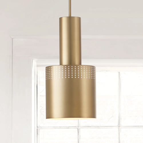 Casey Metal Pendant Brass