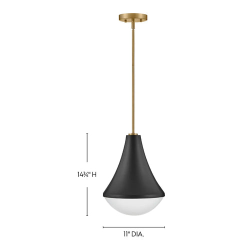 Haddie Pendant Black