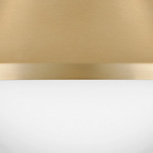 Haddie Flush Mount Brass