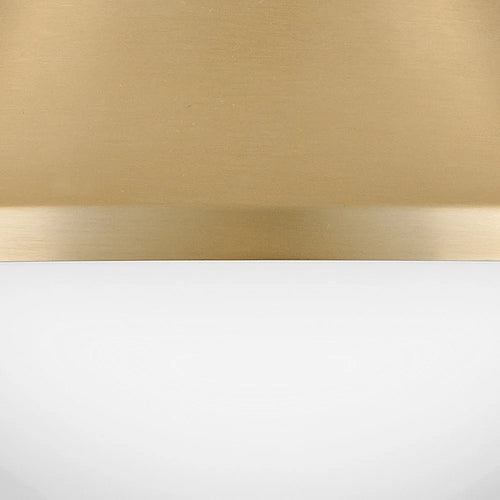 Haddie Flush Mount Brass