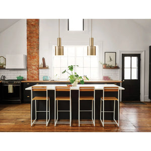Casey Metal Pendant Brass