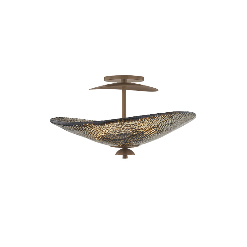 Alba 3 Light Flush Mount Bronze