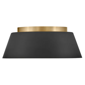 Tess Medium Flush Mount Black