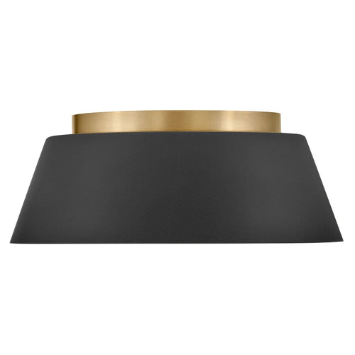 Tess Medium Flush Mount Black