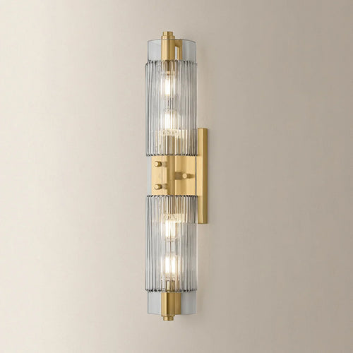 Duoro 4 Light Sconce Brass