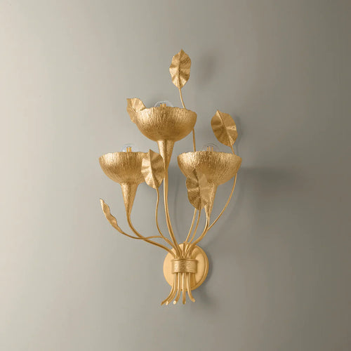 Innsbruck Wall Sconce Gilded Ivory