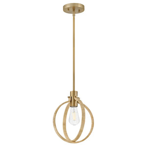 Fallon Pendant Brass