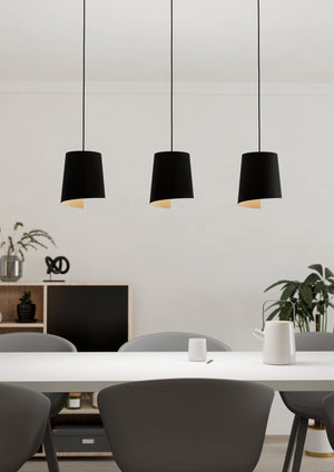 Bolivia Linear Pendant Black