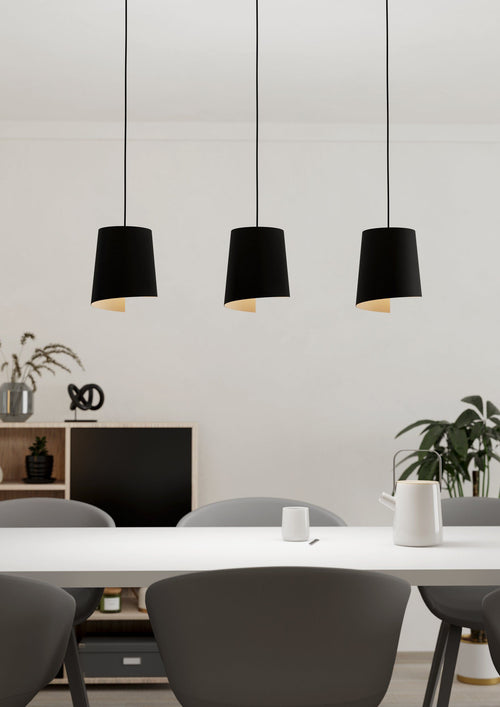 Bolivia Linear Pendant Black