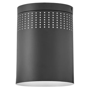 Casey Metal Flush Mount Black