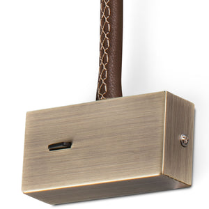 Lead Aplique Con Lector Bronce
