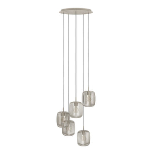 Romazzina 5 Light Pendant Sand