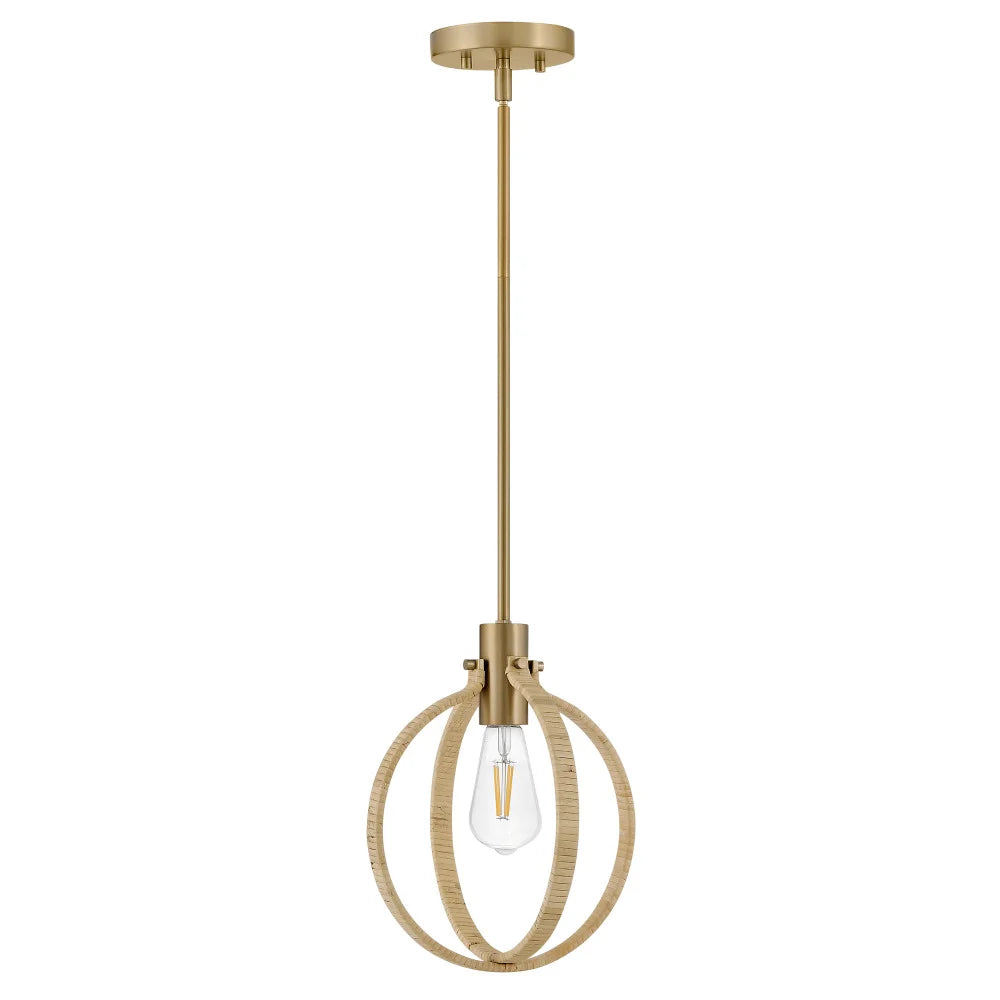 Fallon Pendant Brass