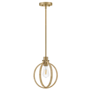 Fallon Pendant Brass
