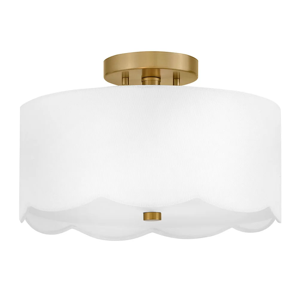 Bliss Flush Mount Brass