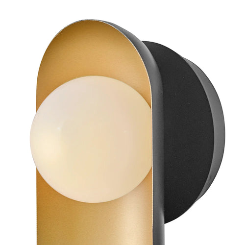 Zuri Sconce Black