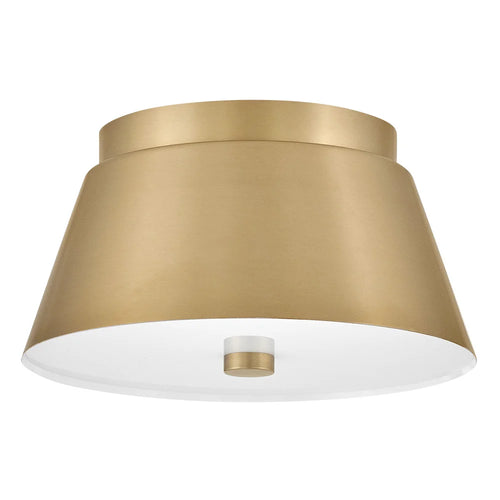 Tess Small Flush Mount Brass