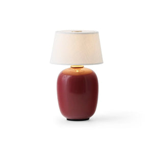 Torso Portable Table Lamp Ruby