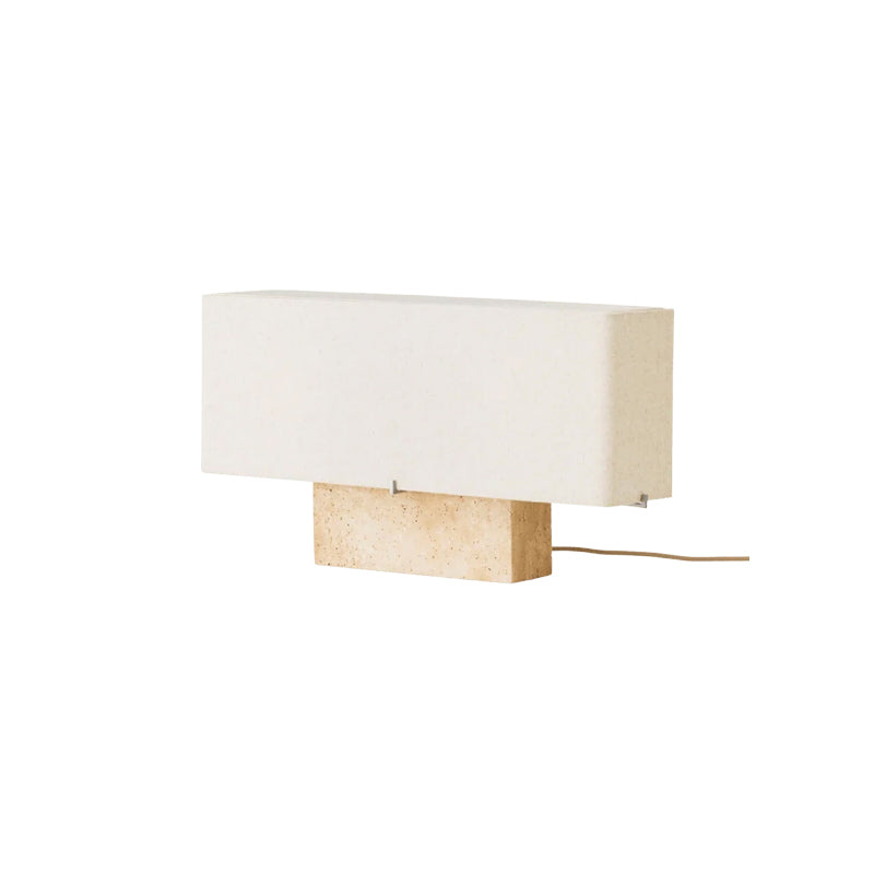 Nonna Wide Table Lamp Travertine
