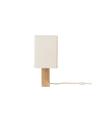 Nonna Tall Table Lamp Travertine