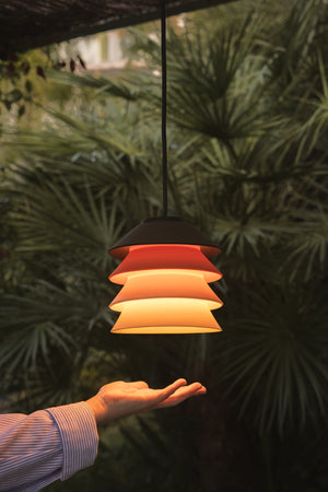 Toba Colgante Multicolor