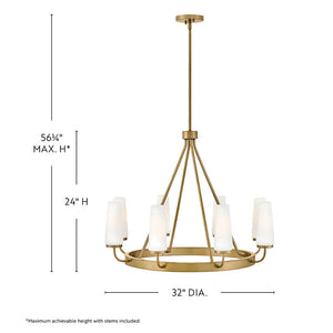 Selma Medium Single Tier Gold