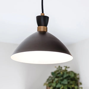 Simon Medium Convertible Pendant Black