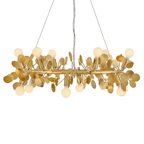Lolli Chandelier Brass