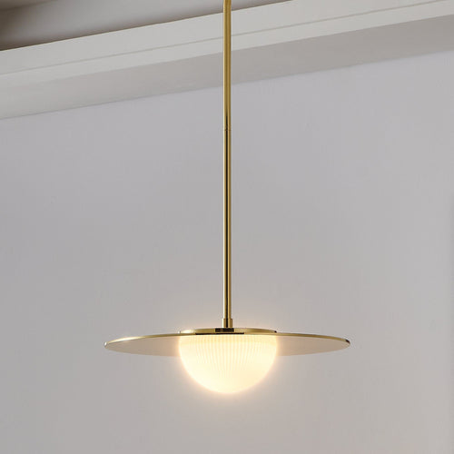 Solstice Pendant Brass Small