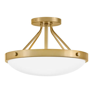 Gus Semi Flush Gold