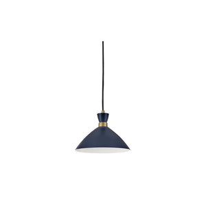 Simon Medium Convertible Pendant Matte Navy