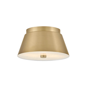 Tess Small Flush Mount Brass