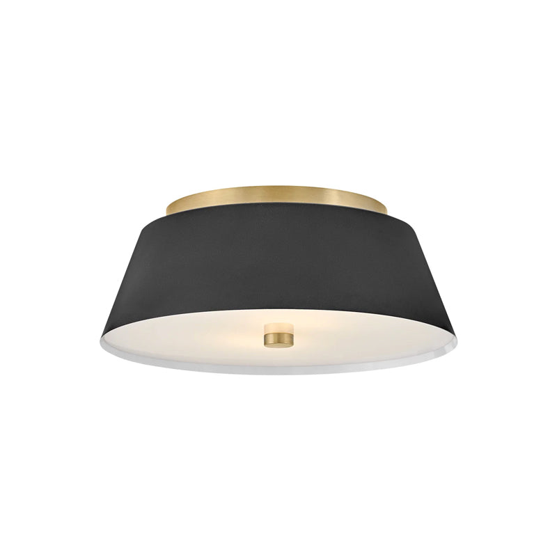 Tess Medium Flush Mount Black
