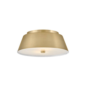 Tess Medium Flush Mount Brass