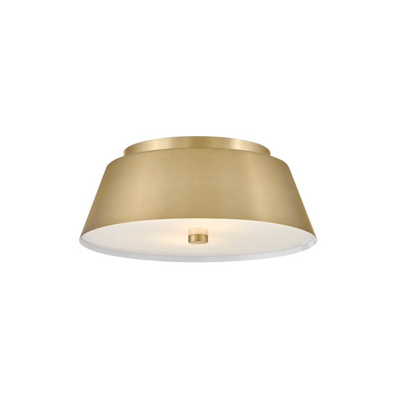 Tess Medium Flush Mount Brass