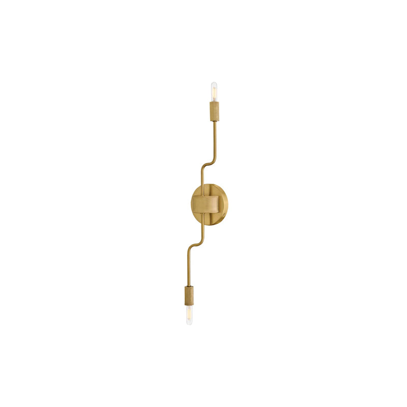 Austen Double Adjustable Sconce Brass