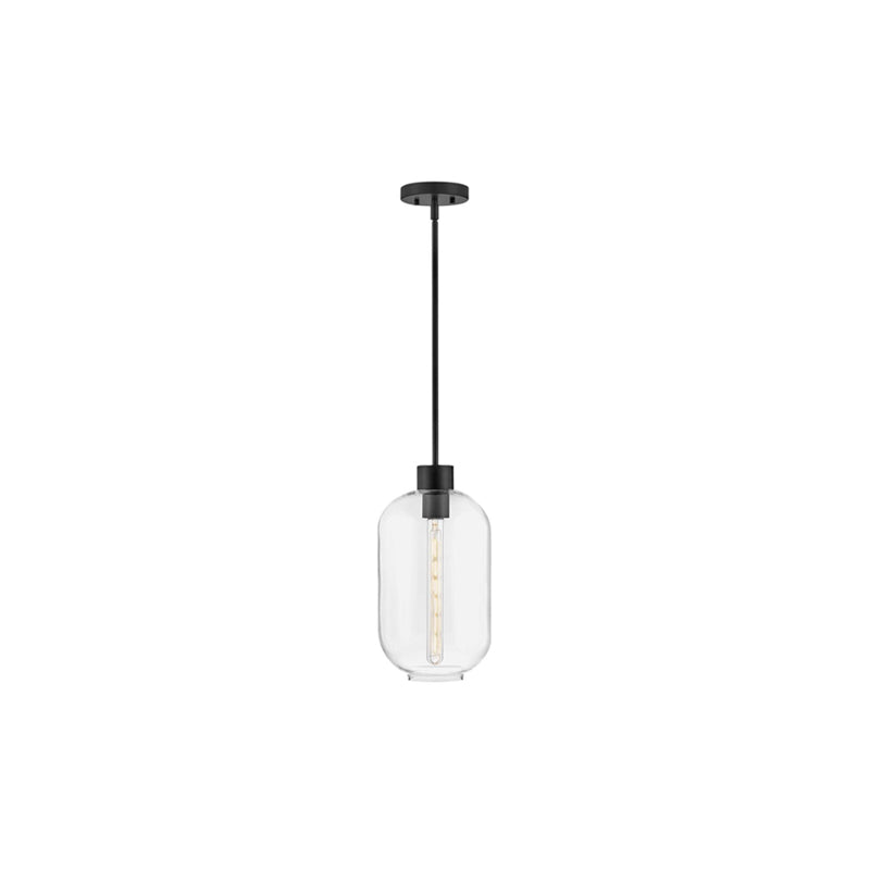 Greer Small Pendant Black