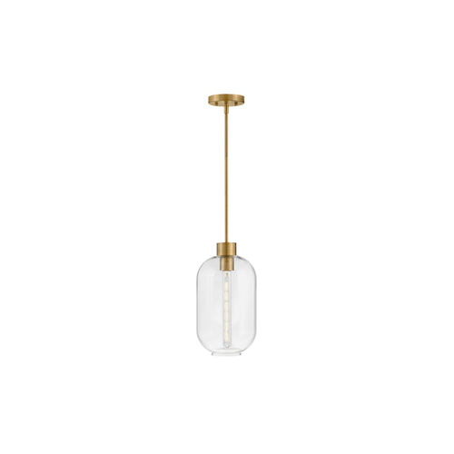 Greer Small Pendant Brass