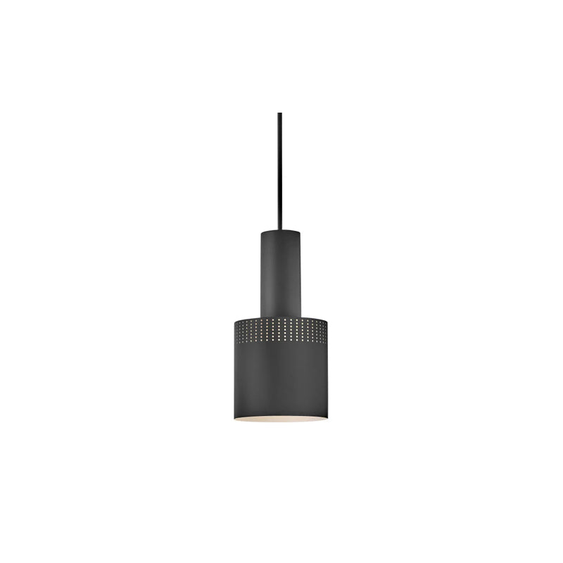 Casey Metal Pendant Black