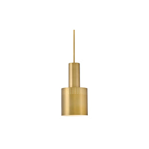 Casey Metal Pendant Brass