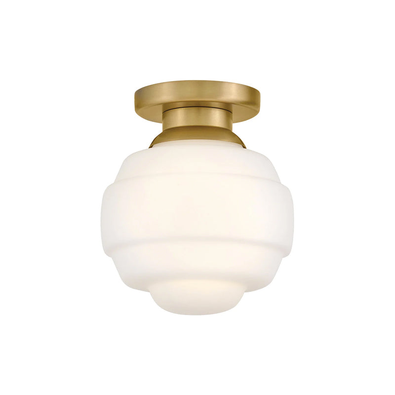 Penny Extra Small Flush Mount Brass