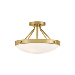 Gus Semi Flush Gold