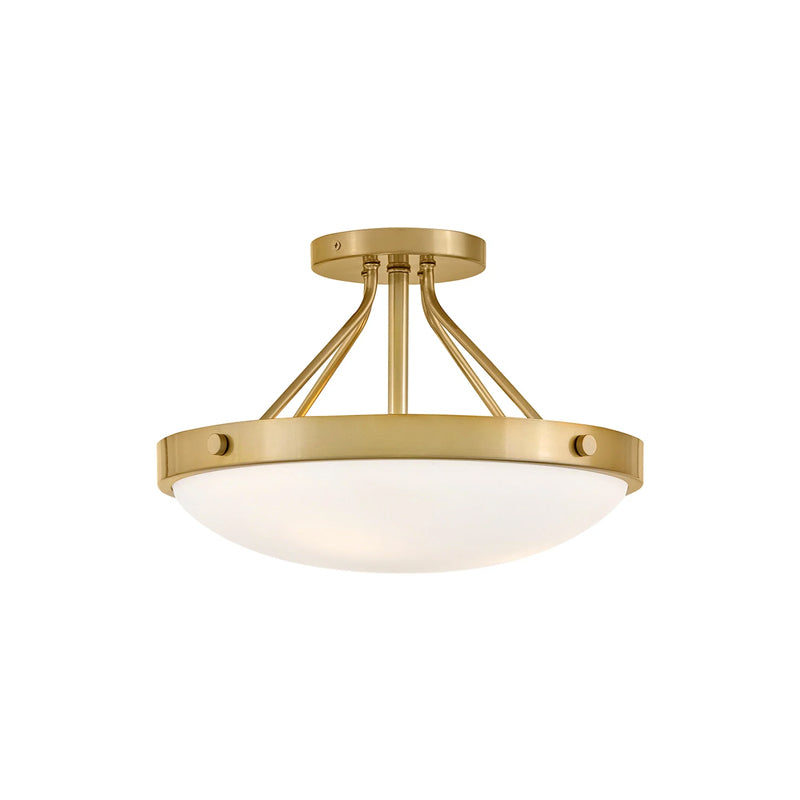Gus Semi Flush Gold