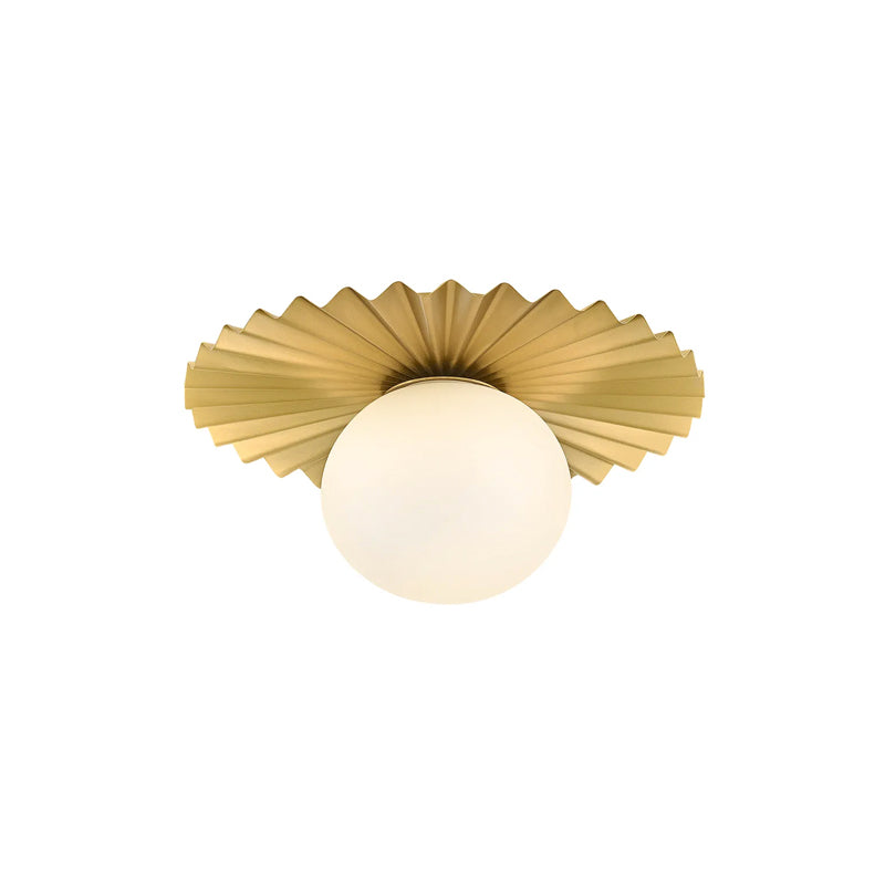 Stevie Small Flush Mount - Sconce Brass