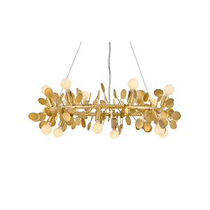 Lolli Chandelier Brass