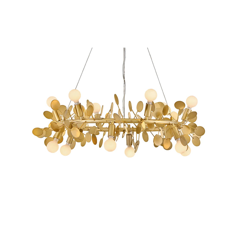 Lolli Chandelier Brass