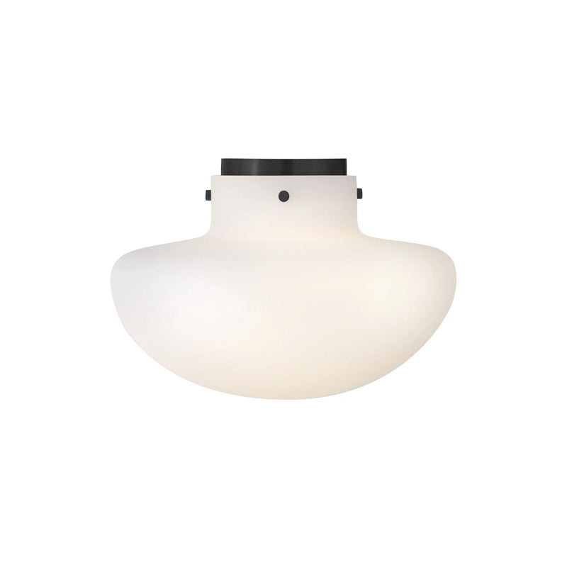 Molly Medium Semi Flush Black